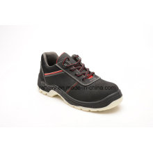 Esportes estilo couro Nubuck calçado de segurança com malha forro (HQ05064)